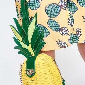 Betsey Johnson Pineapple Crossbody Bag